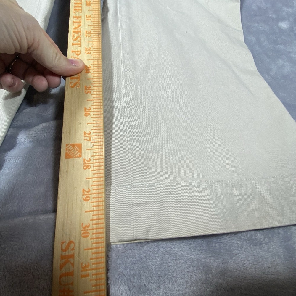 Polo Ralph Lauren Ethan Pant 40x32 Mens Khaki Chinos Pleated Front Preppy Dad - Picture 10 of 10